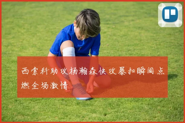 西索科助攻杨瀚森快攻暴扣瞬间点燃全场激情